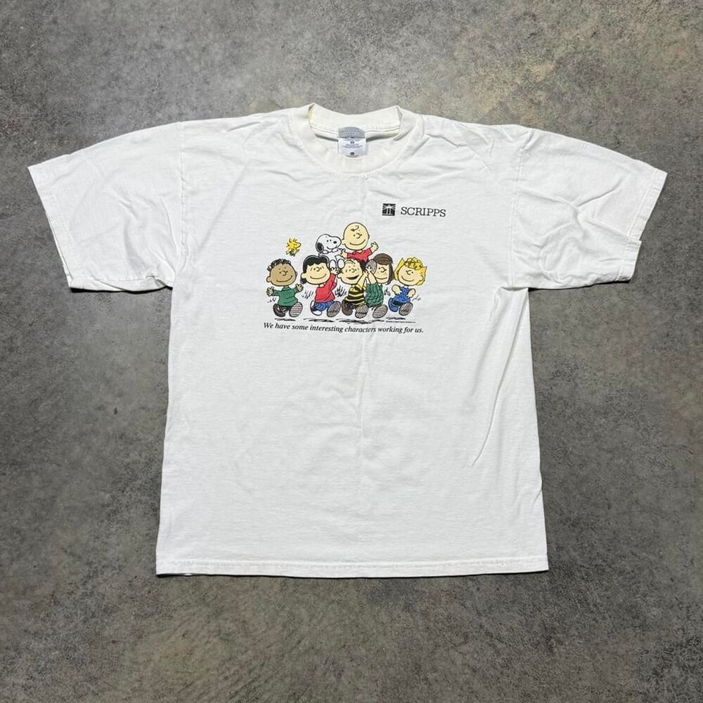 Peanuts Men's White T-shirt